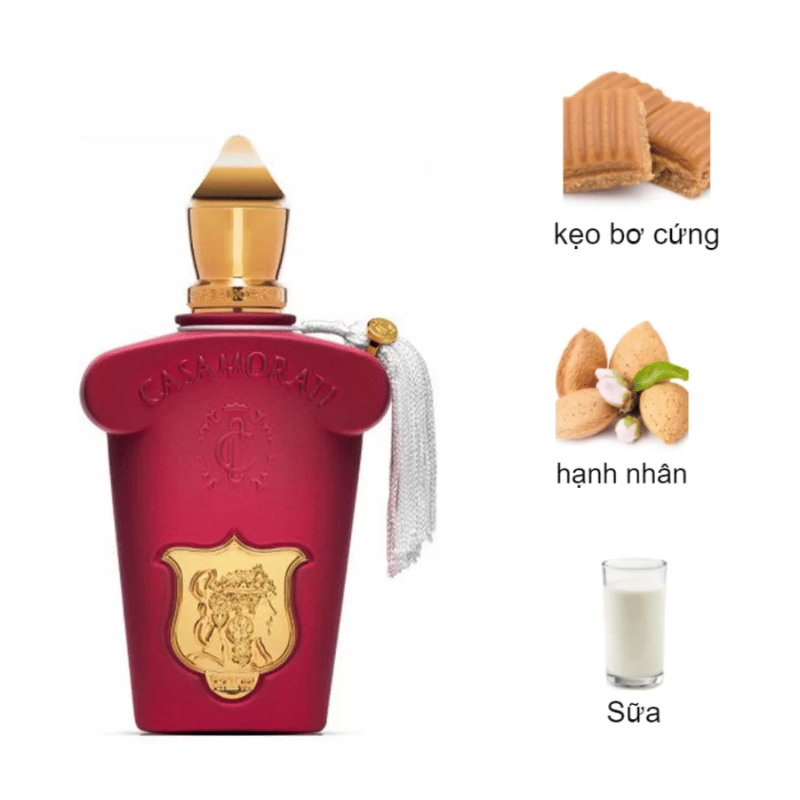 Casamorati Italica EDP mang đến trải nghiệm mùi hương ngọt ngào từ hạnh nhân và vanilla